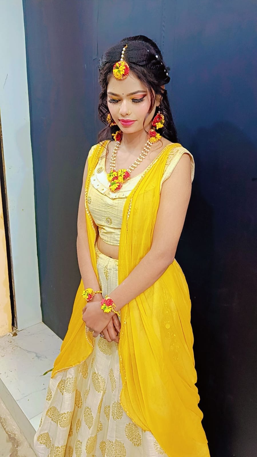 Haldi Glow Look