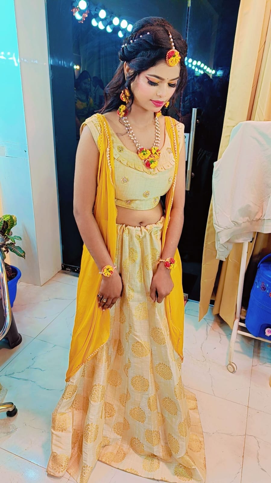 Golden Haldi Elegance