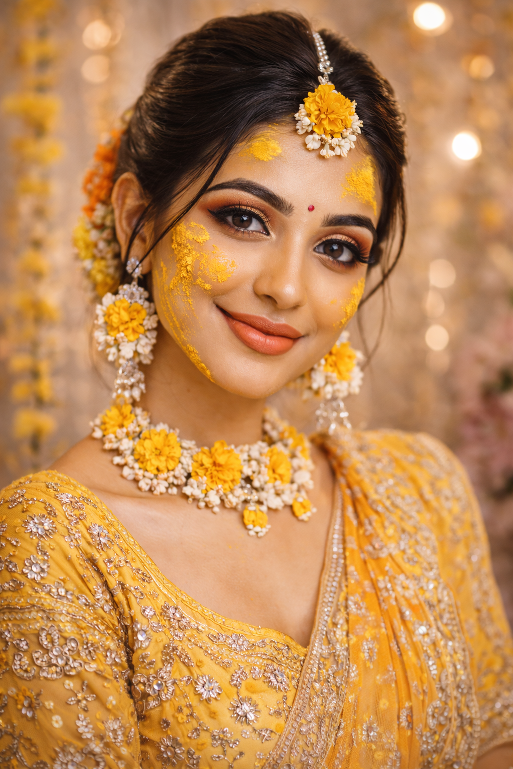 Haldi Look